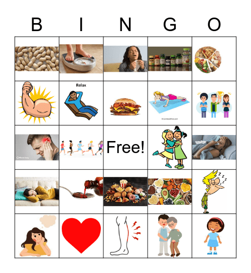 Sp. 4 Semester 2 Vocab Bingo Card