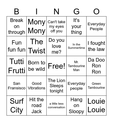 Game 1-11/19/25 Bingo Card