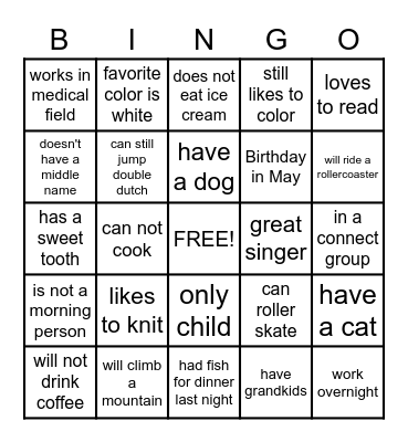 Box and Whisker Plot Bingo Card