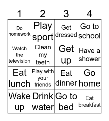 BINGO! Bingo Card