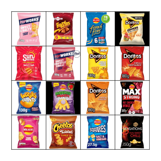 Summer Of Sharing Bingo Card