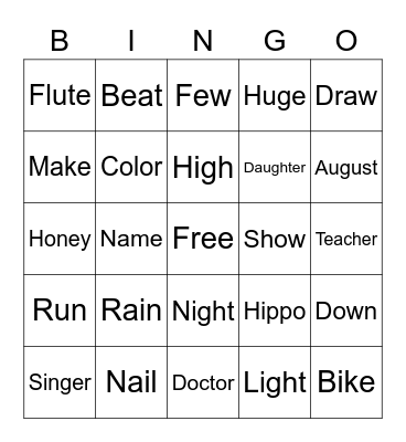 0524 Bingo Card