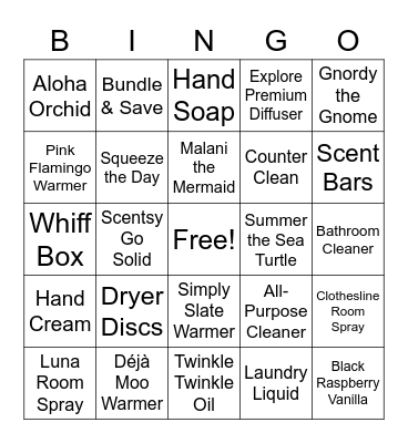 Time to Play Bingo Card