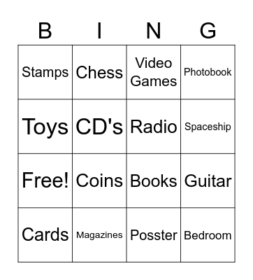 2A Bingo Card