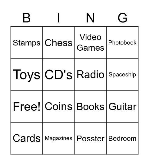 2A Bingo Card