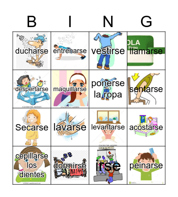 Loteria Bingo Card