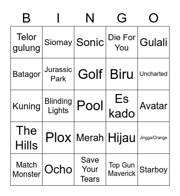 doyeonbubs' board Bingo Card