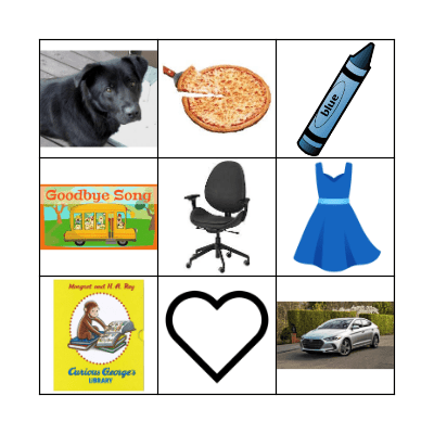 All About Ms. Glew Bingo Card
