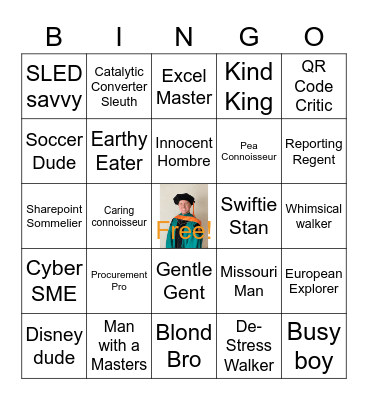 Matt Bingo Card