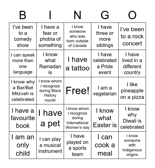 TDM&A BINGO SQUARE Bingo Card