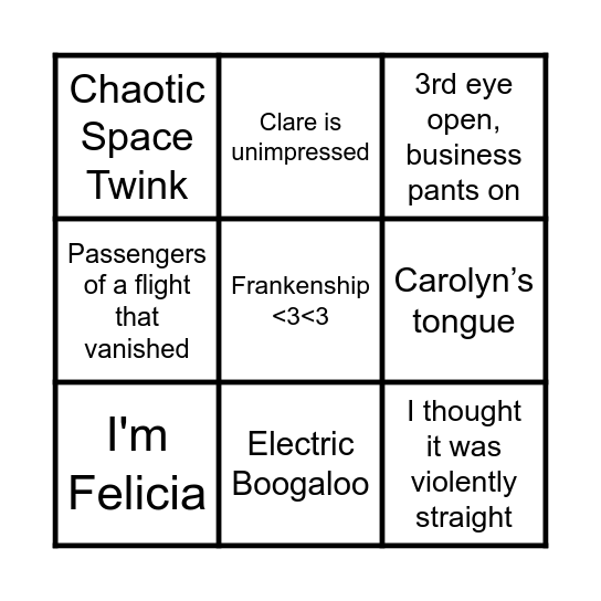 Survivor 44 Finale Bingo Card