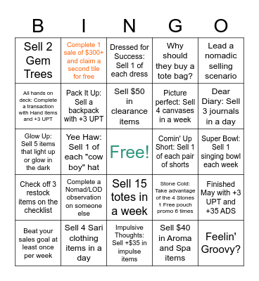 522 June Bingo Card