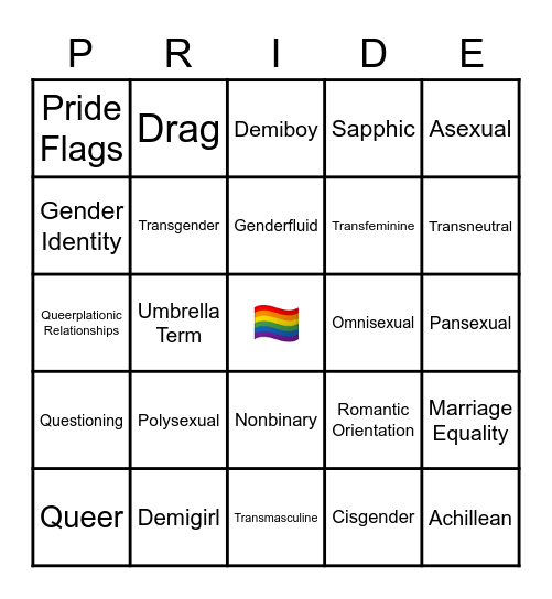 NORTHWEST GSA Bingo Card