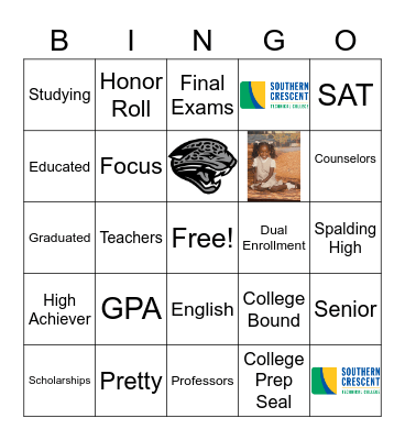 Lauren's 2023 Graduation Celebration Bingo Card
