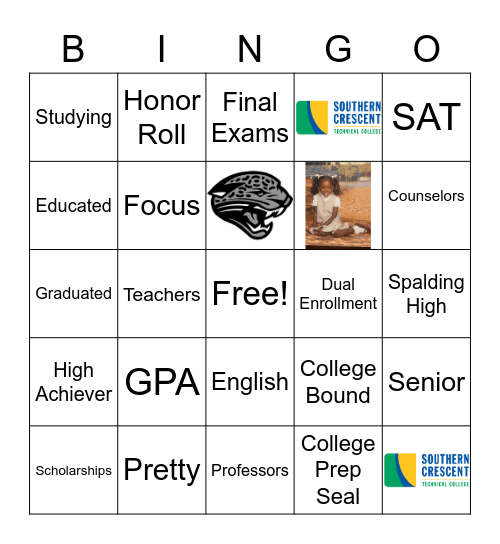 Lauren's 2023 Graduation Celebration Bingo Card
