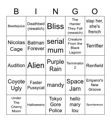 movints Bingo Card