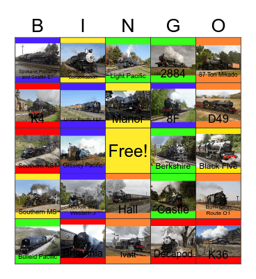 5 Years of 21st Century Steam Bingo Card