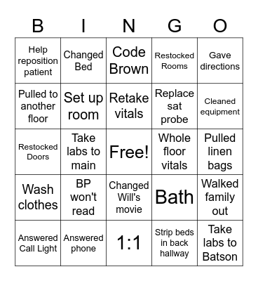 2C Tech BINGO Card