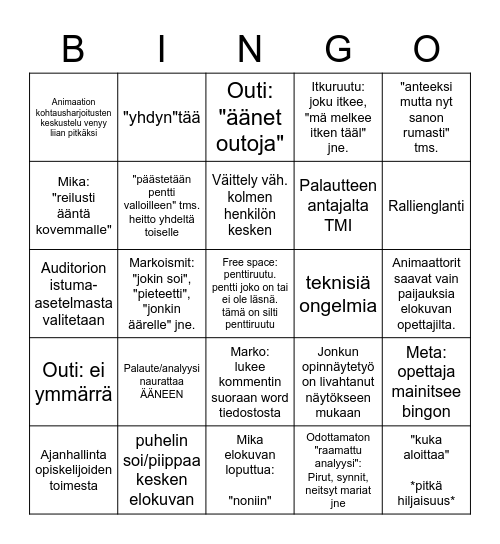 asdfxasdfewafdvdasdsf Bingo Card