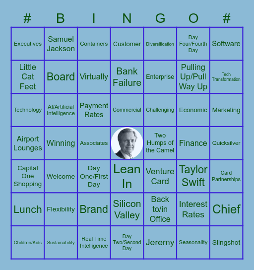 Rich's Strategy Meeting - 2023 Bingo Card