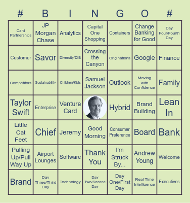 Rich's Strategy Meeting - 2023 Bingo Card