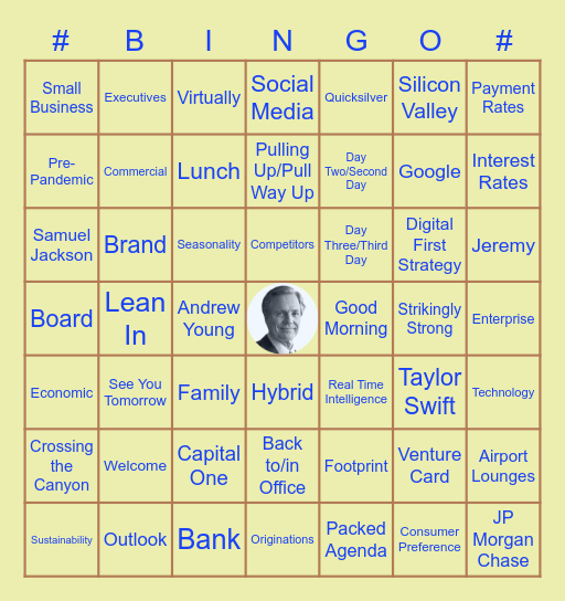 Rich's Strategy Meeting - 2023 Bingo Card
