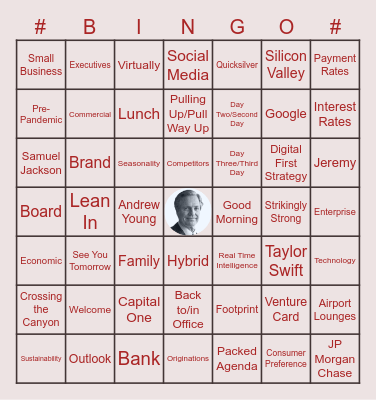 Rich's Strategy Meeting - 2023 Bingo Card