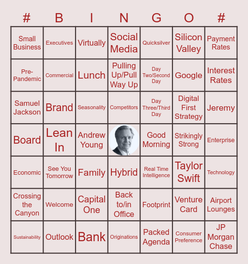 Rich's Strategy Meeting - 2023 Bingo Card