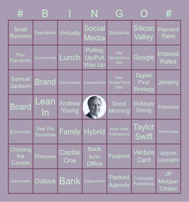 Rich's Strategy Meeting - 2023 Bingo Card