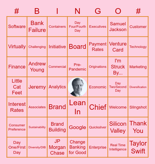 Rich's Strategy Meeting - 2023 Bingo Card