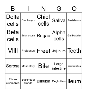 HB W11 PASS Bingo Card