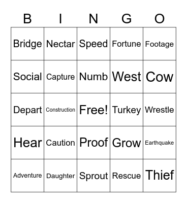 Decoding Bingo Card