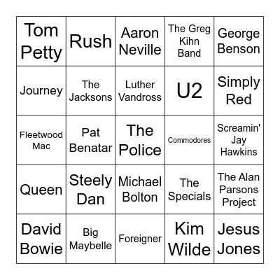 Game2 Bingo Card