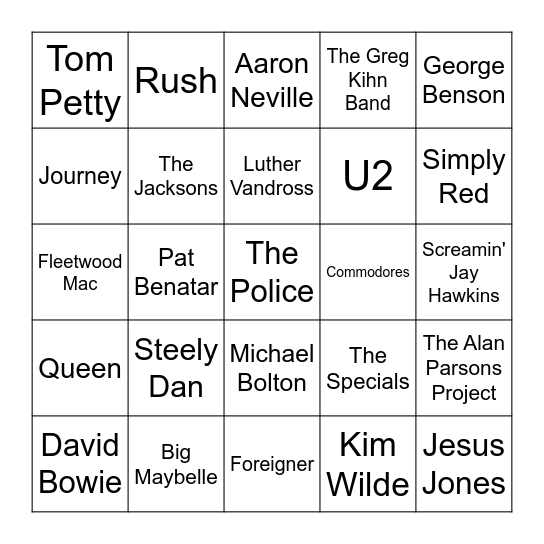 Game2 Bingo Card