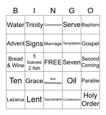 Bingo Number Two Bingo Card