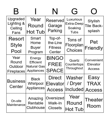 Fairbourne Station Bingo Card