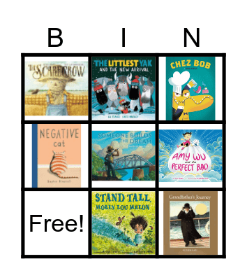 library 1 Bingo Card