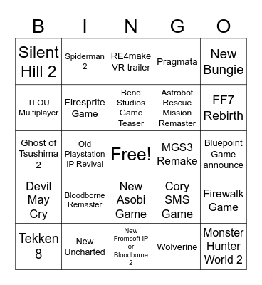 Jim Ryan’s Money Printer Bingo Card