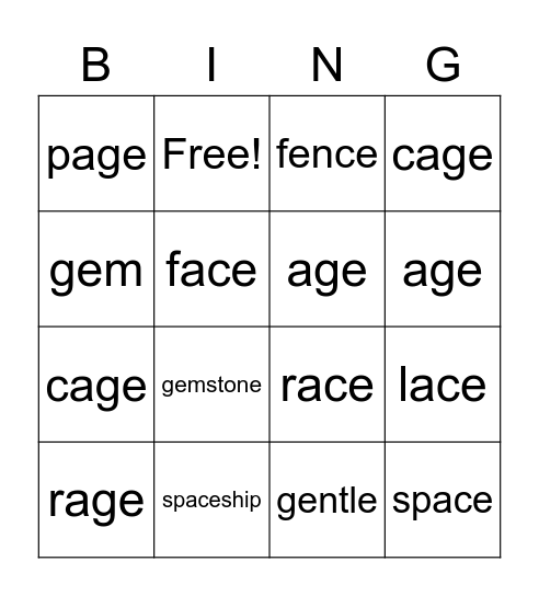 soft-c-and-soft-g-words-bingo-card