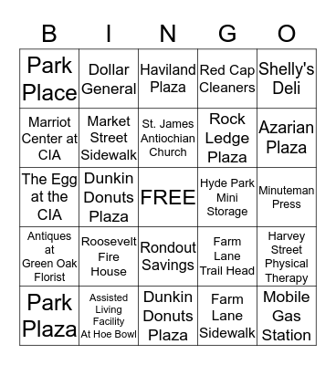 BUSINESS BINGO Card