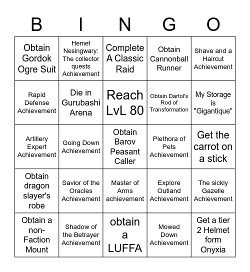 Joyous Journeys Bingo Card