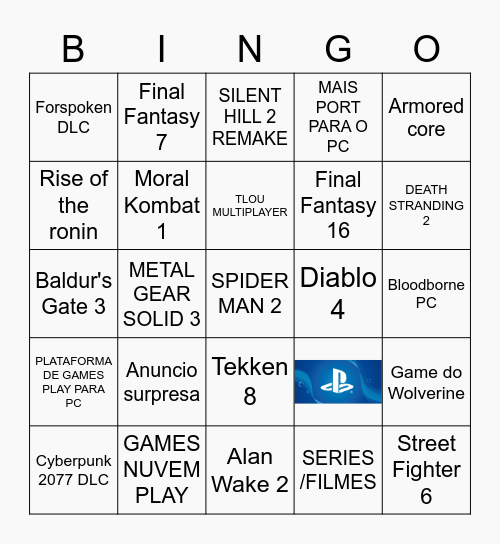 BINGO Xcloud/gamepass servidor Bingo Card