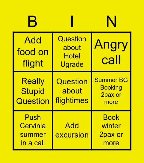ALP BINGO 2023 Bingo Card