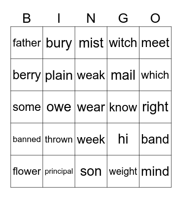 MTSS Bingo Card