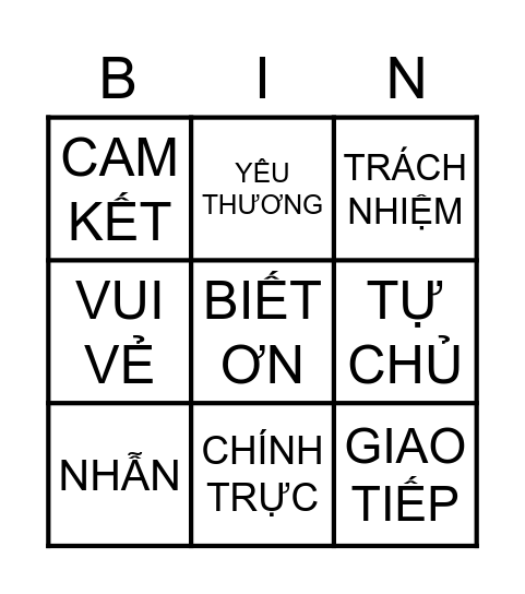 AI NHANH HƠN Bingo Card