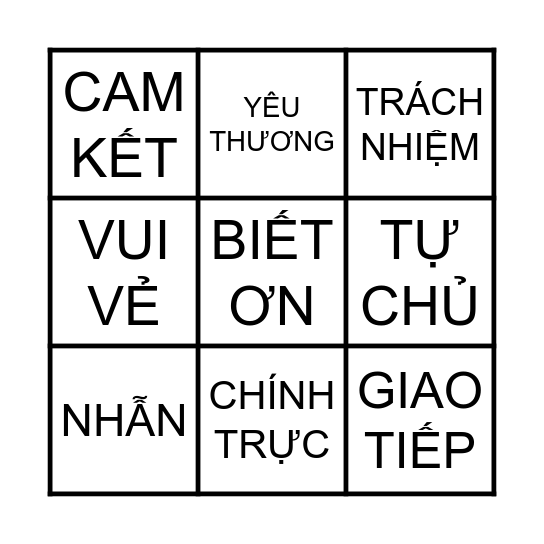 AI NHANH HƠN Bingo Card