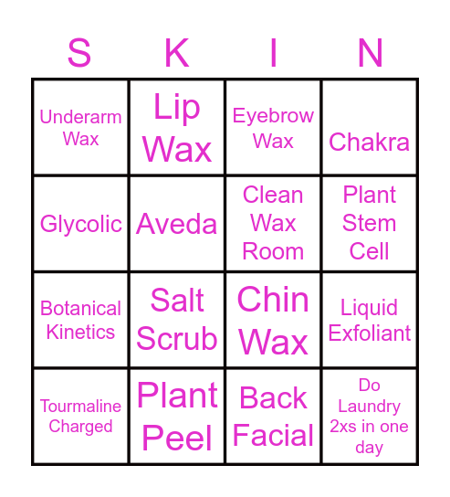 GAMMA BINGO Card