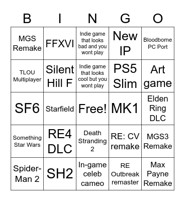plerstertion shercurse Bingo Card
