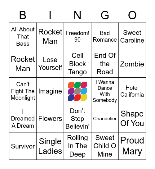 Eclectic Pop Odyssey Bingo Card