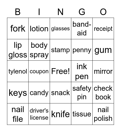 what-s-in-your-bag-bingo-card